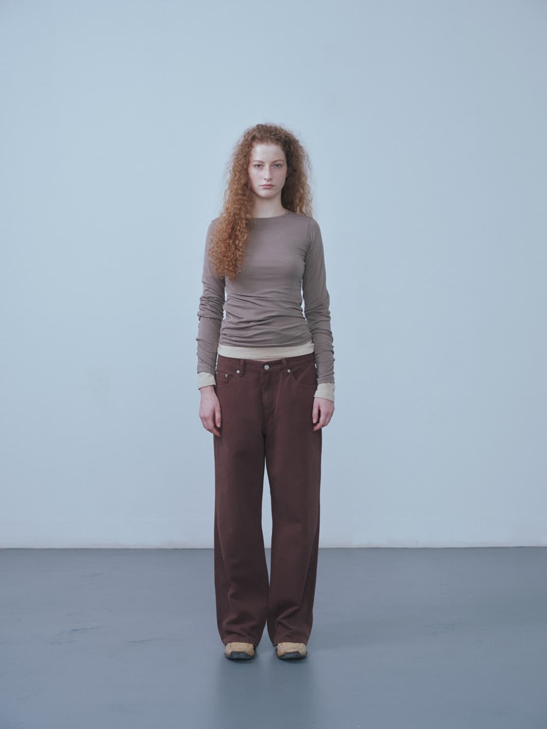 리포스 워시드 코튼 팬츠 상품이미지2