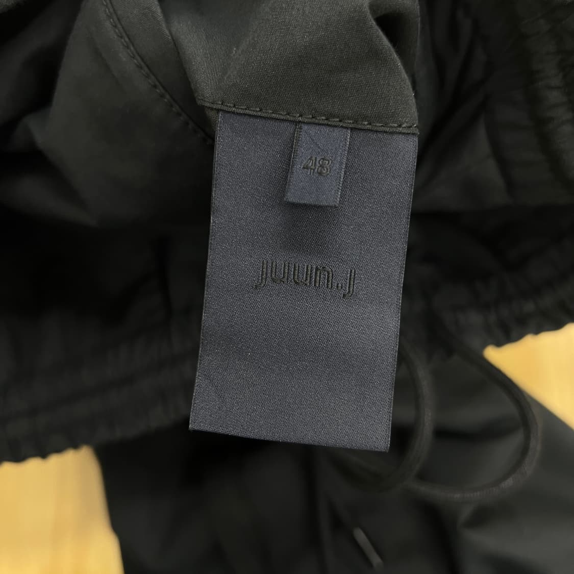 18fw 준지 블랙 테이퍼드 카고 팬츠 48 상품이미지8