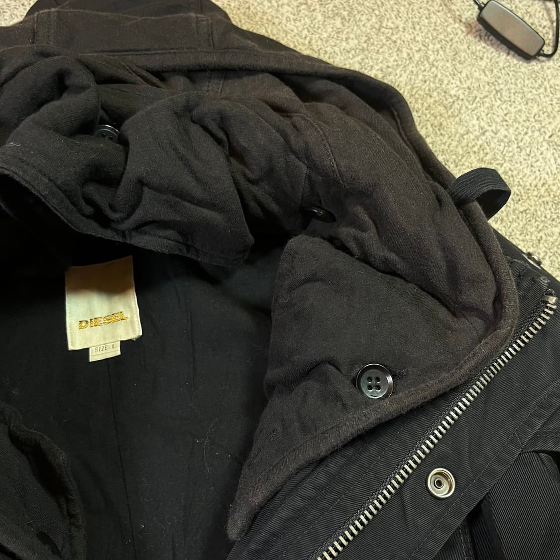 디젤 후드 필드 자켓 상품이미지4