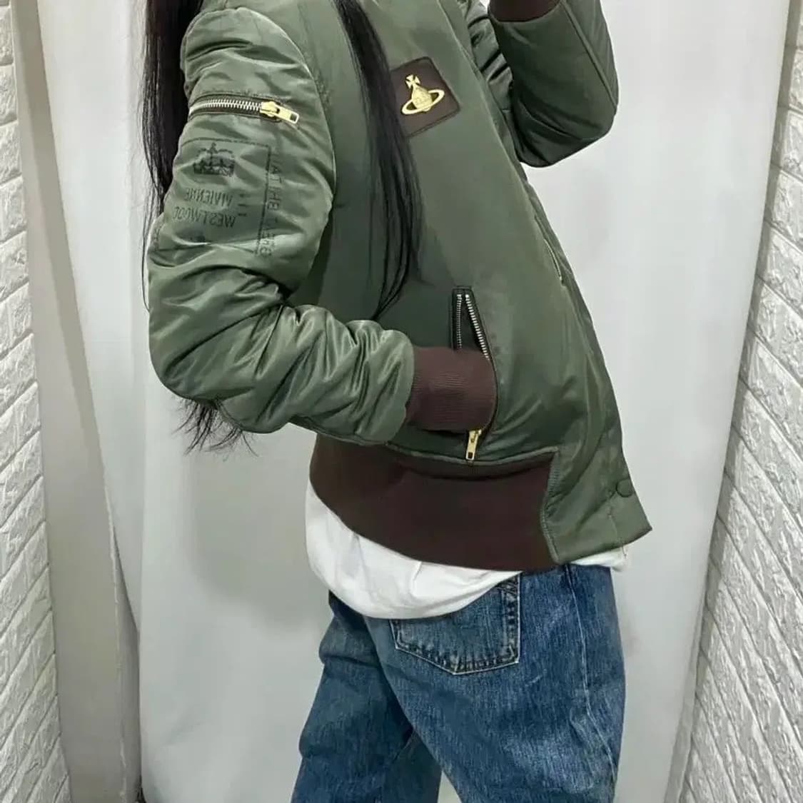 VIVIENNE WESTWOOD MA-1 FLIGHT JACKET 상품이미지4