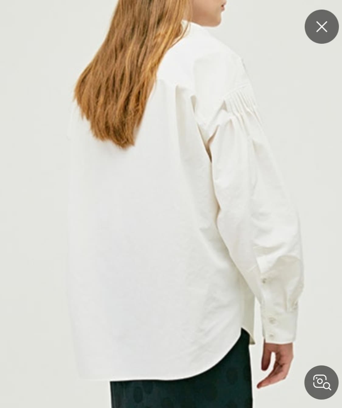 한섬 타임 언발란스 블라우스 F사이즈 상품이미지2