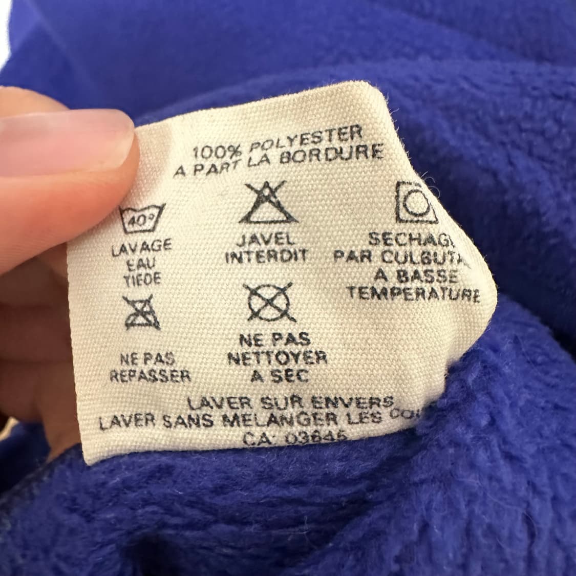 90‘s 파타고니아 신칠라 스냅티 ’퍼플/틸‘ 상품이미지7