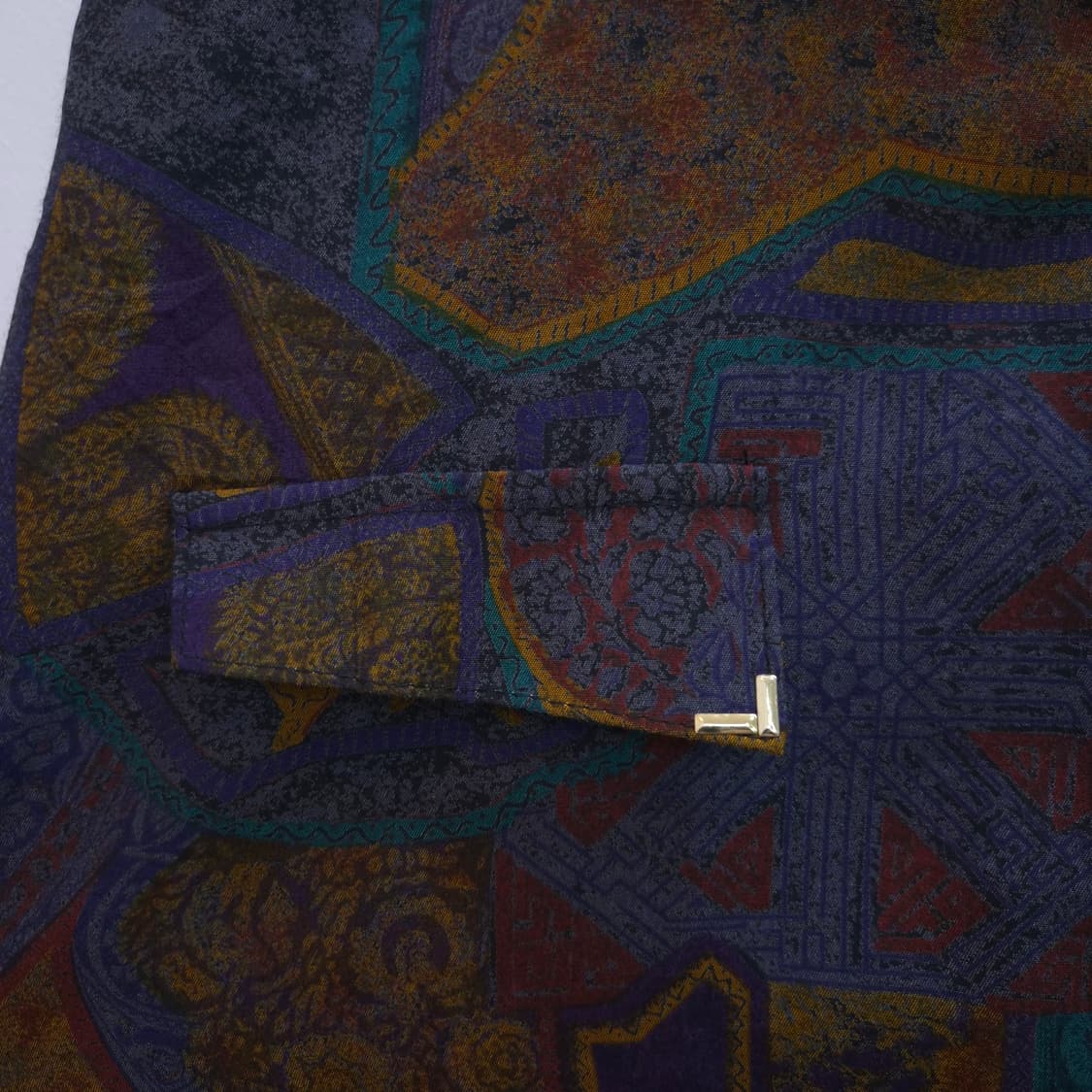 에스닉 패턴 셔츠 블라우스 남녀공용 상품이미지5