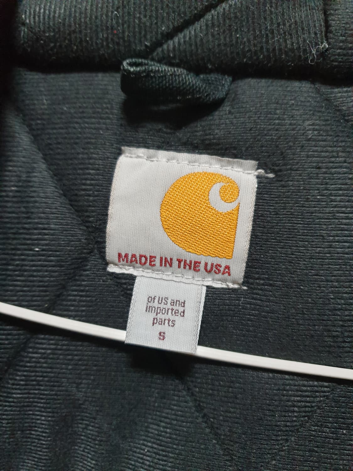 칼하트 j140 us 덕 액티브 자켓 블랙 상품이미지3