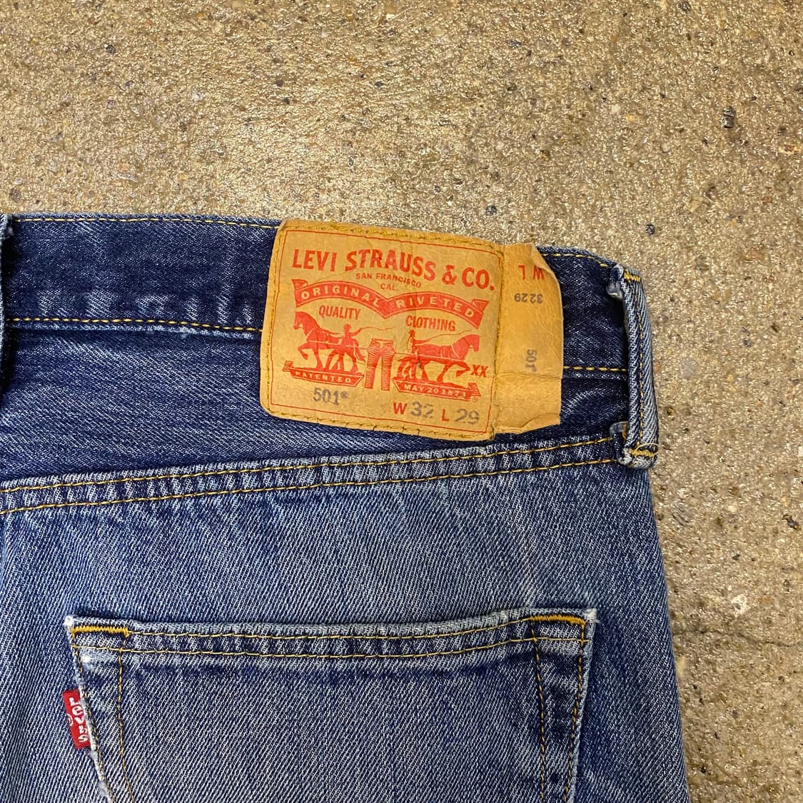 미국 빈티지 리바이스 501 청바지  상품이미지10