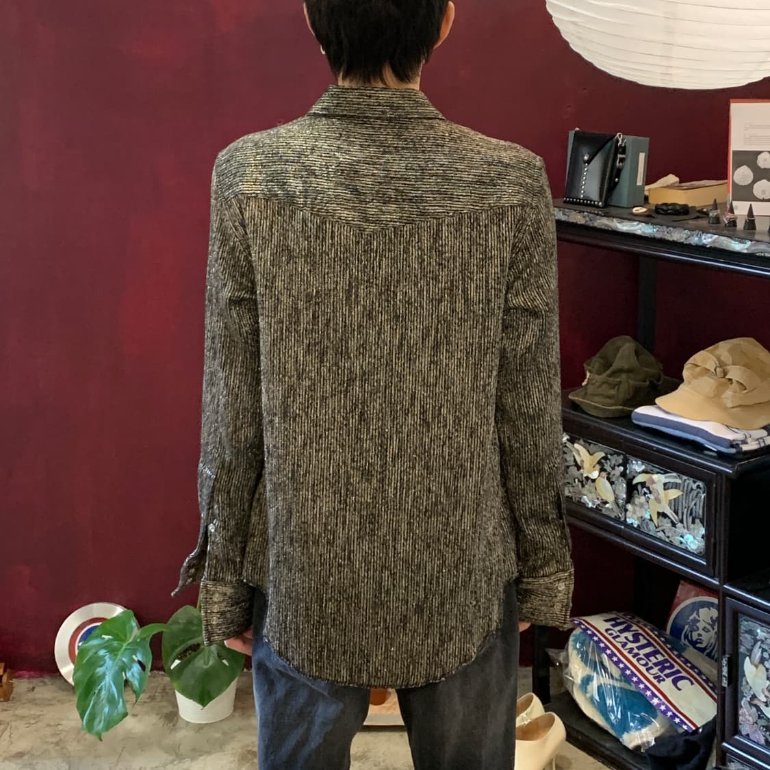 bed j.w. ford 글리터 웨스턴 셔츠 상품이미지2