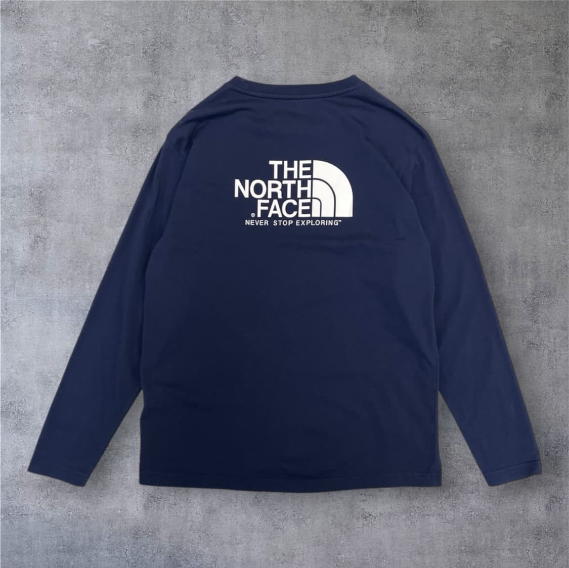 노스페이스 네이비 백로고 긴팔 티셔츠 XL(105) 상품이미지6