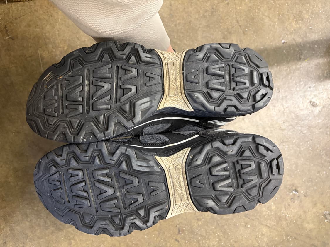 아식스 젤 벤쳐 6 블랙/그레이 270 상품이미지6