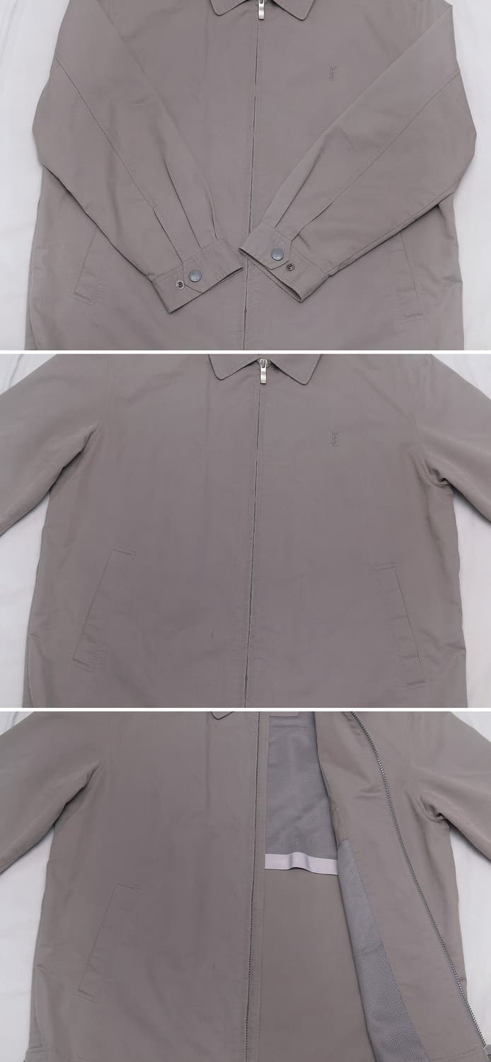 생로랑 (YSL) 클래식 캐쥬얼 집업 블루종 오버 자켓 (105+) 상품이미지6