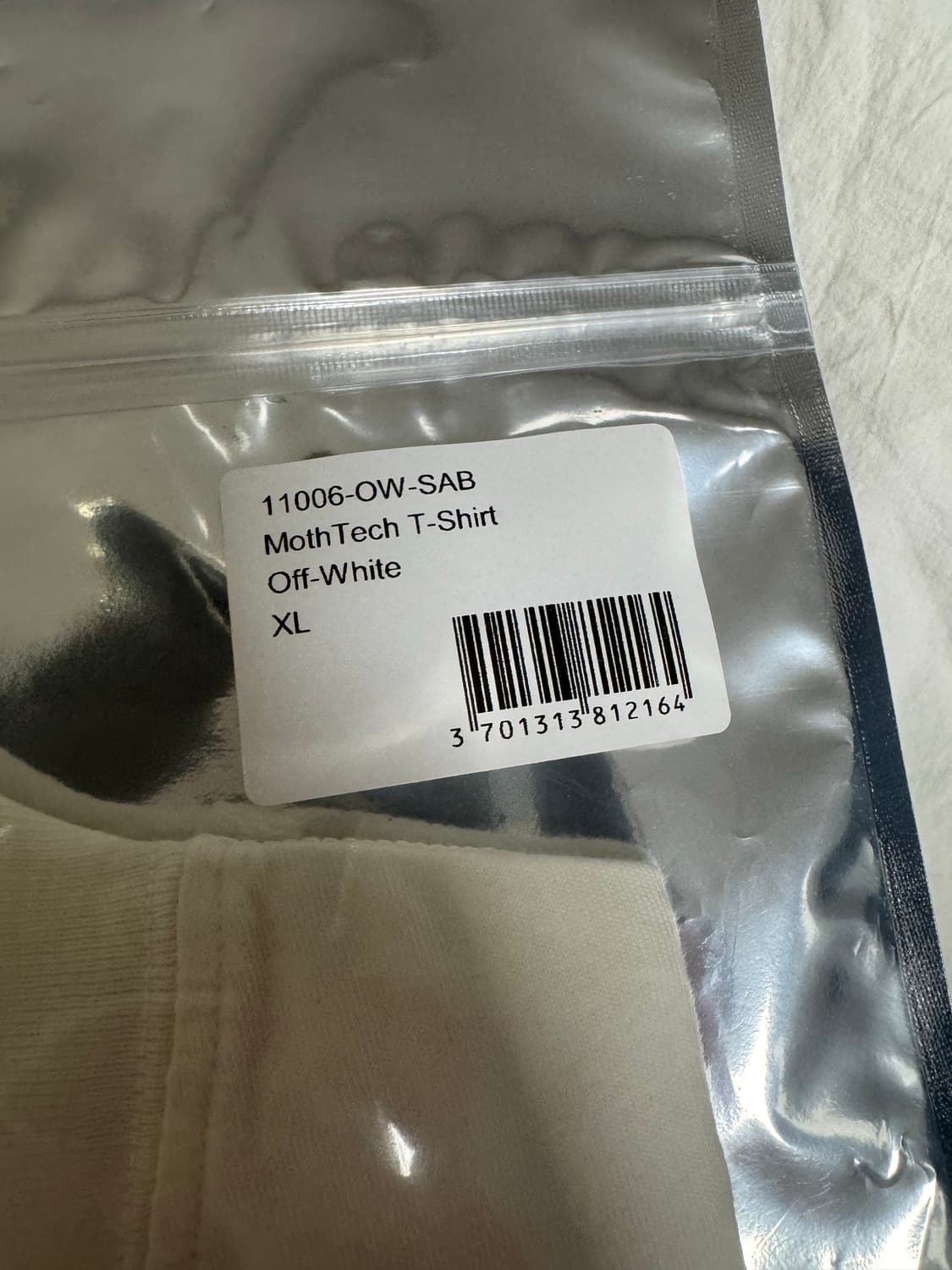 새티스파이 satisfy 모스테크 오프화이트  XL (새상품) 상품이미지10