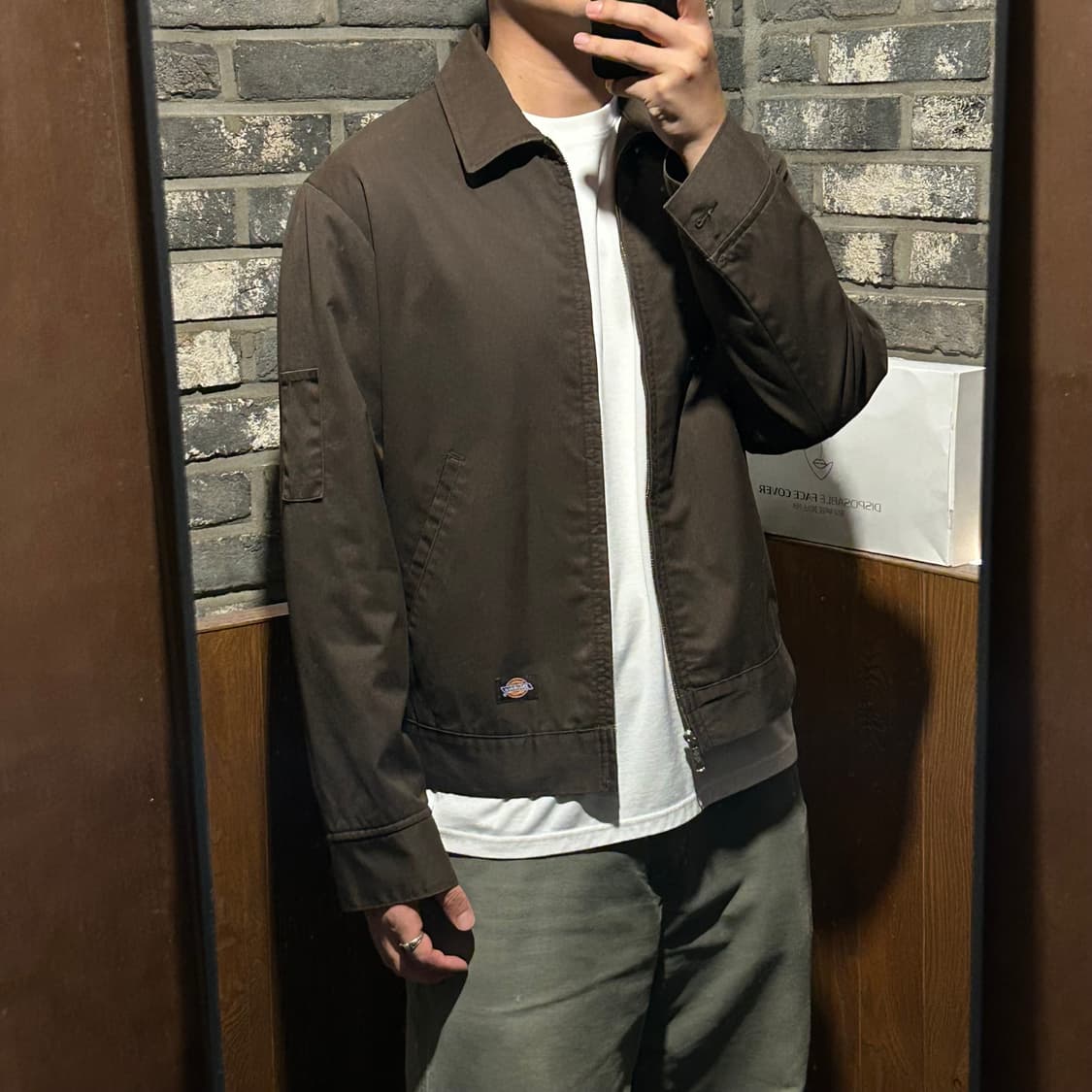 M) 디키즈 아이젠하워 워크 자켓 다크브라운 상품이미지9