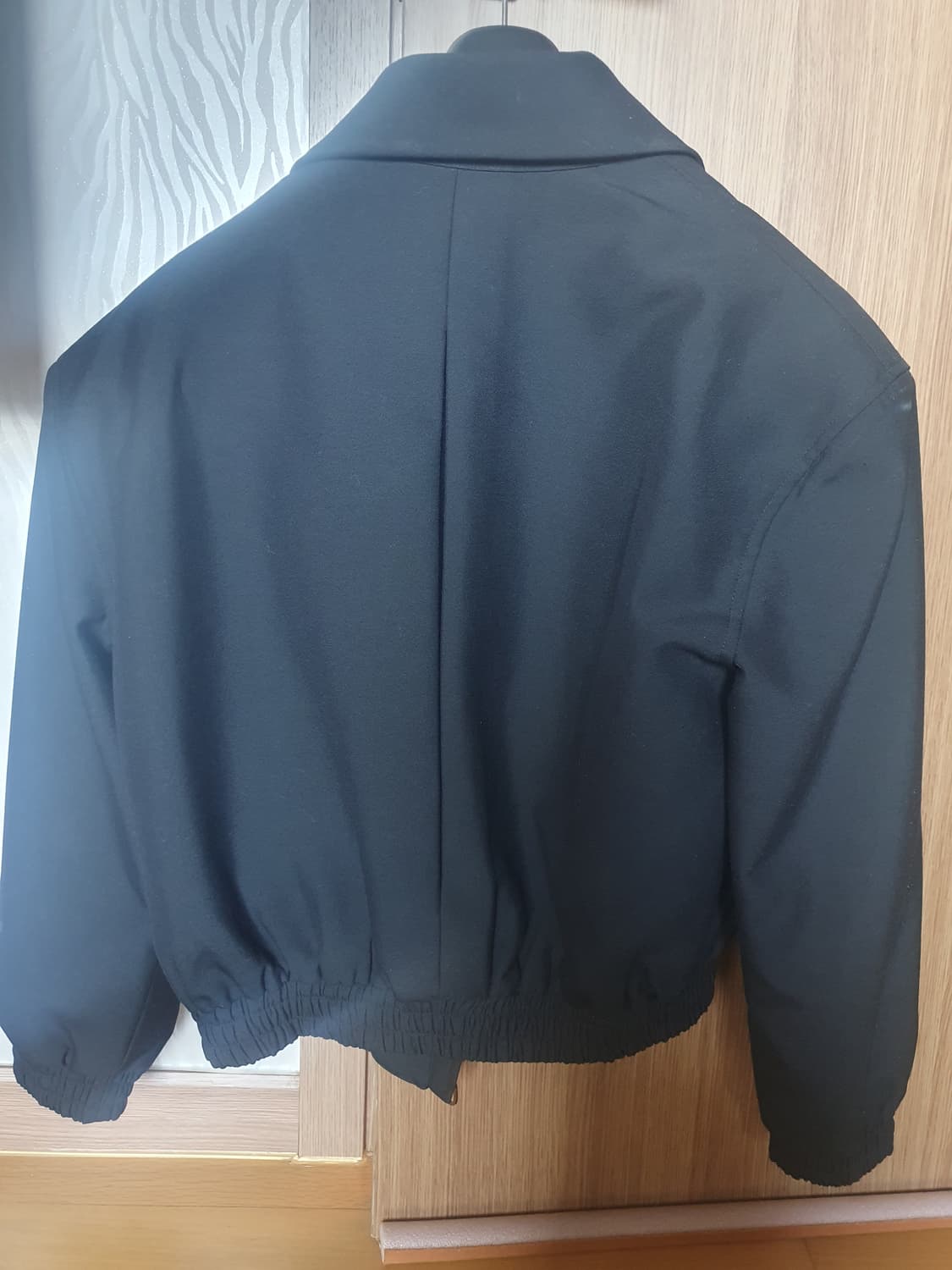 M) faxcopyexpress 파워숄더 블루종 블랙 상품이미지3