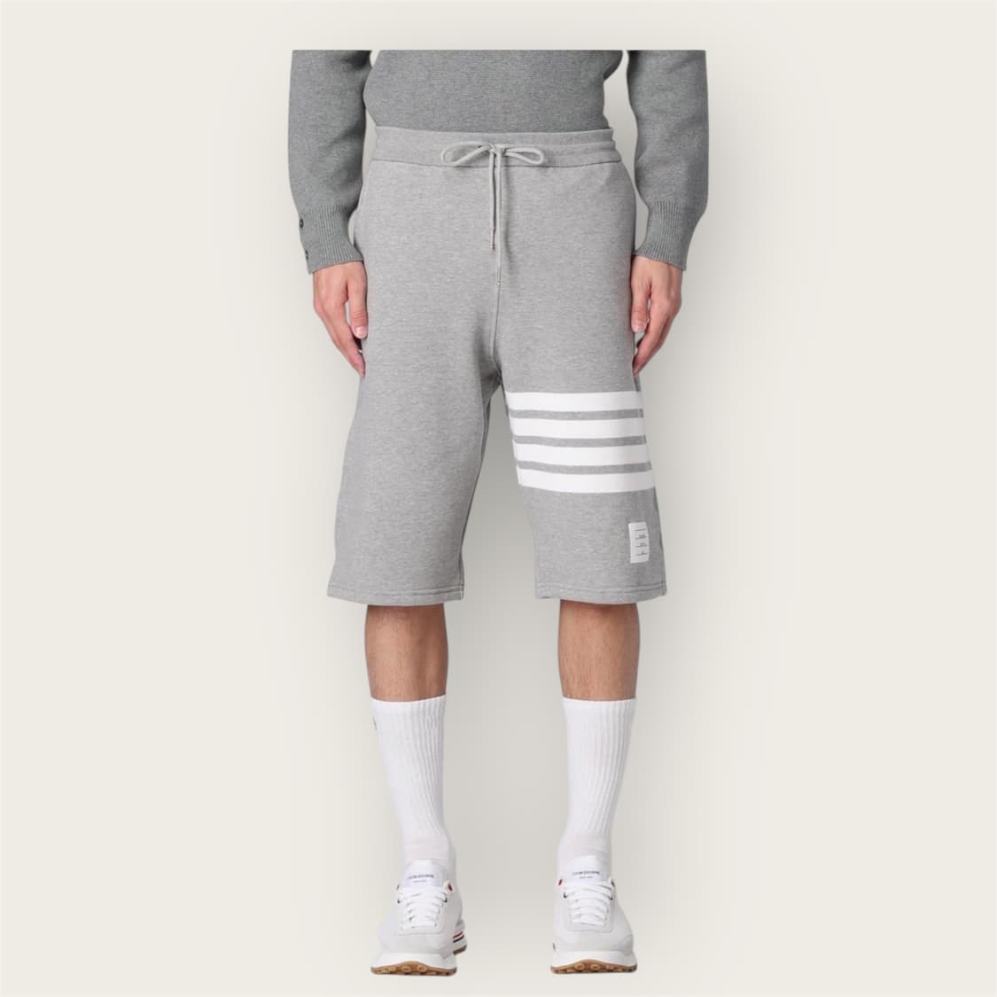 3/ 톰브라운 4-BAR 코튼 스웻 반팬츠 상품이미지1