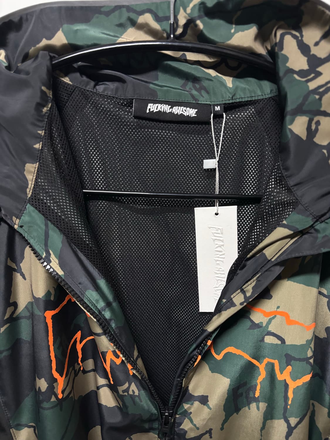 퍼킹어썸 카모 트랙 자켓 M 상품이미지3