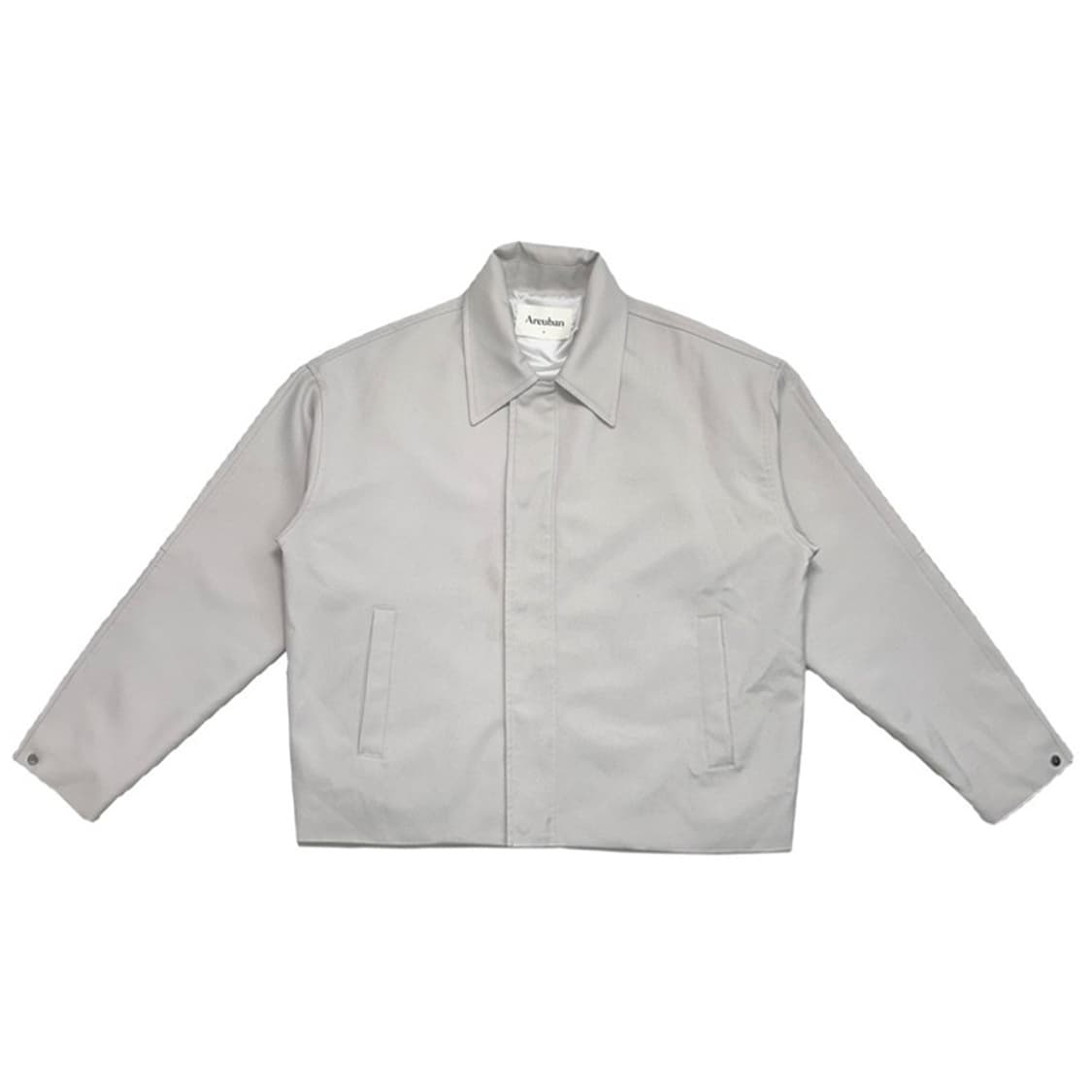 아르반 스냅 블루종 아이보리 M 상품이미지1