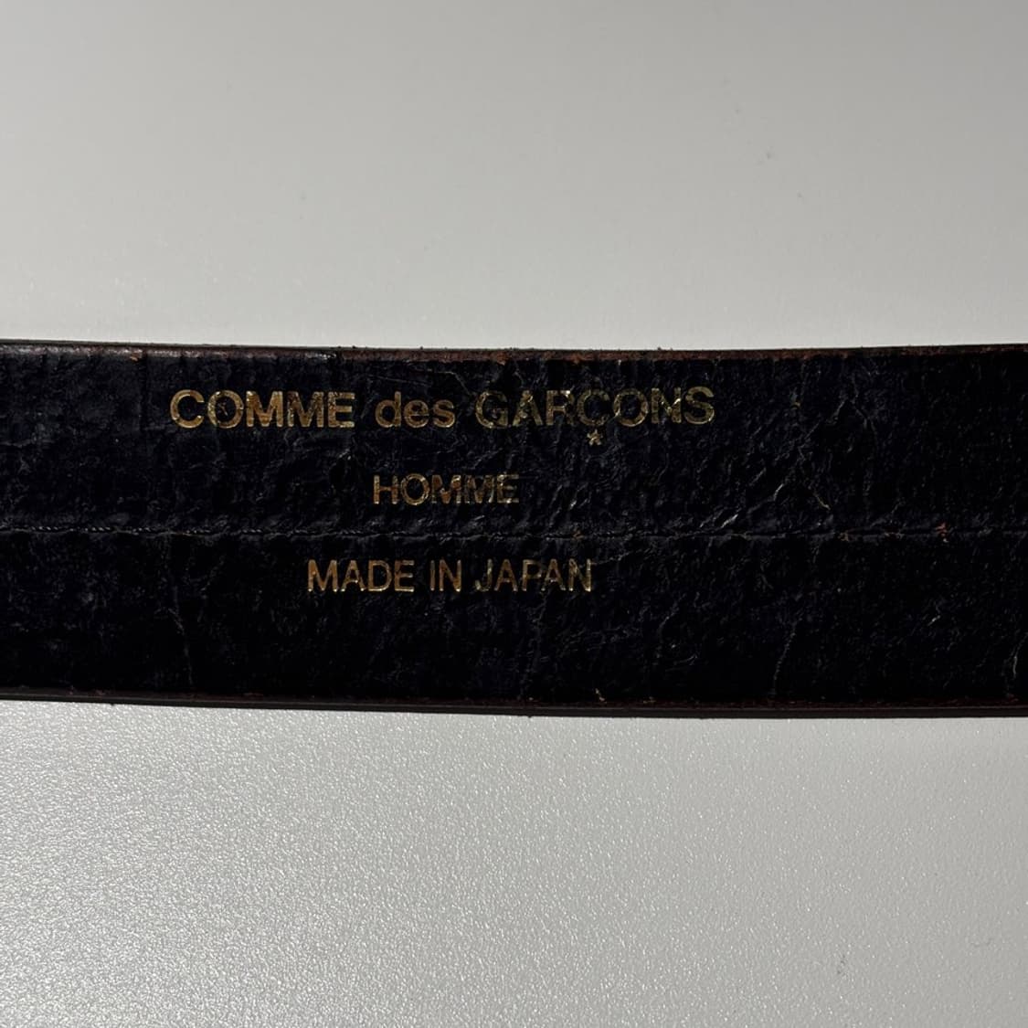 꼼데가르송 옴므 스티치 벨트 상품이미지5