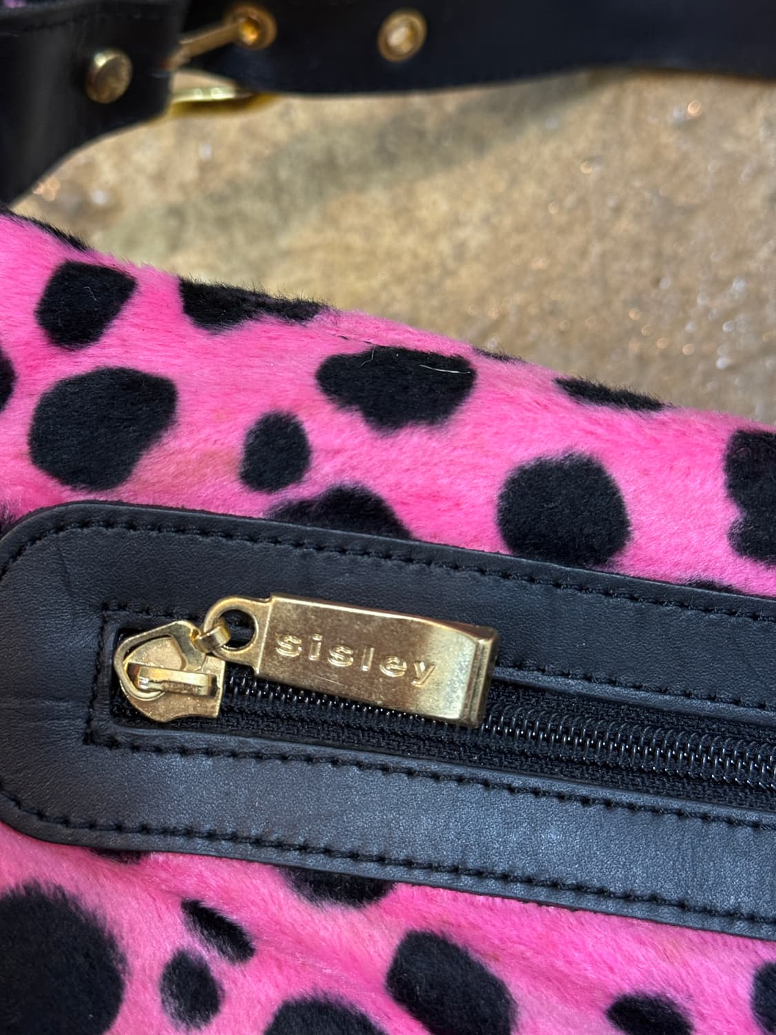 씻을리 핑크 치타 숄더백 상품이미지9