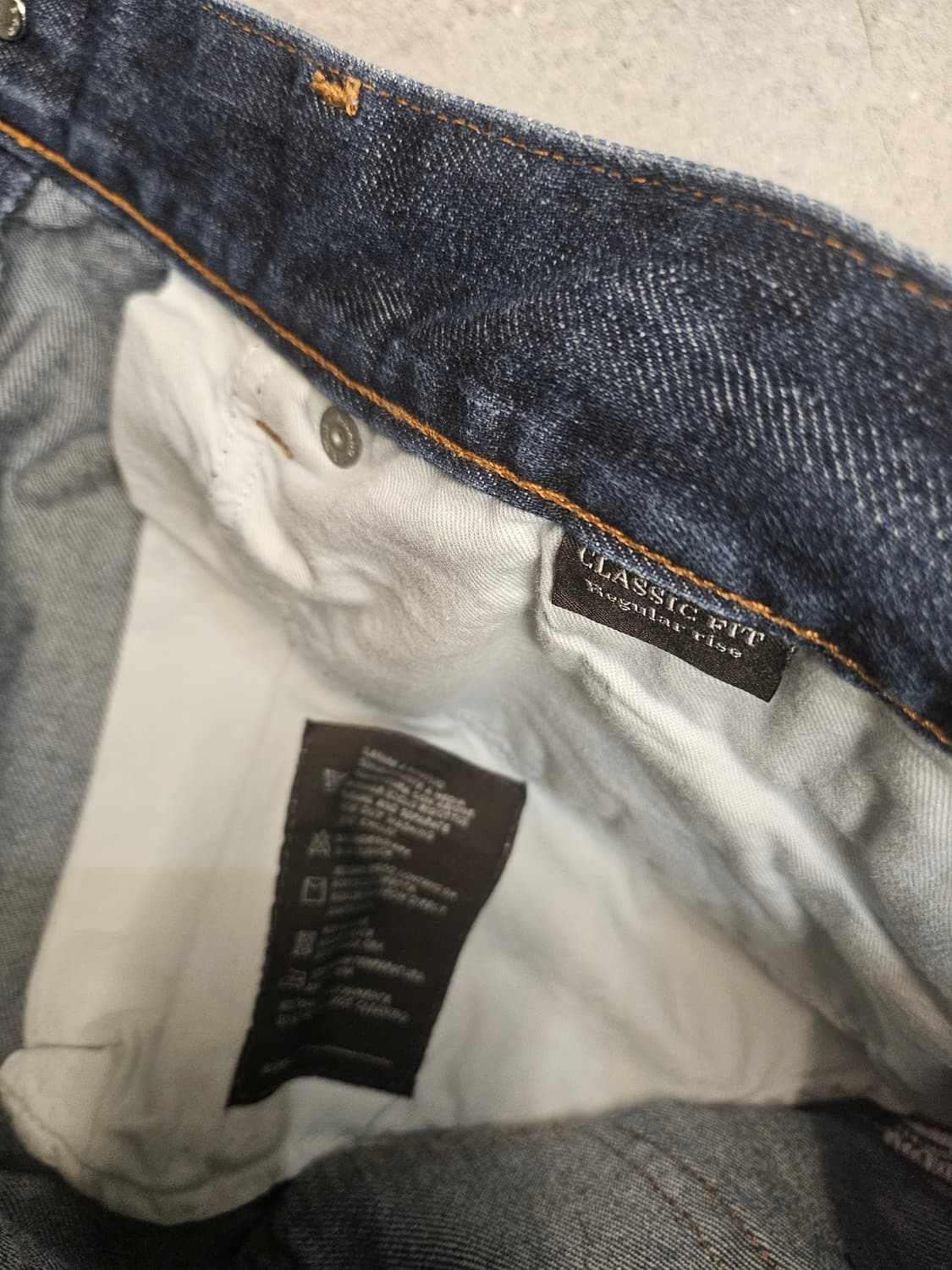 제냐 Zegna 남성 데님바지 40 상품이미지9