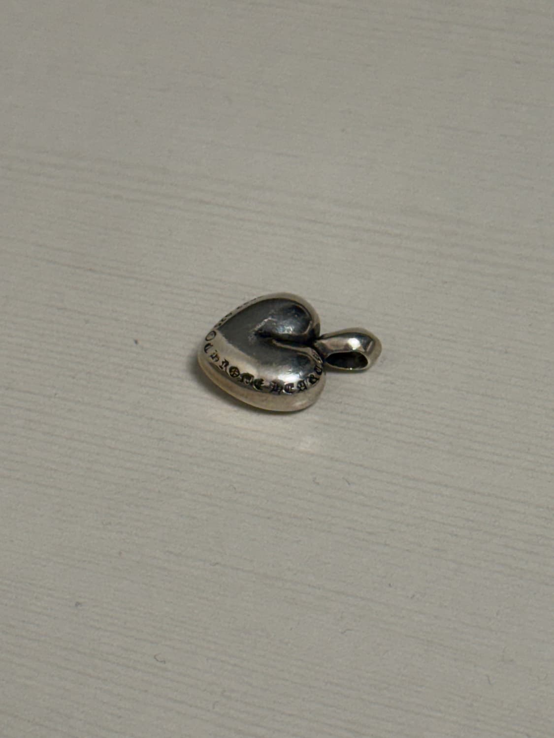 크롬하츠 하트 팬던트 참 목걸이 상품이미지5