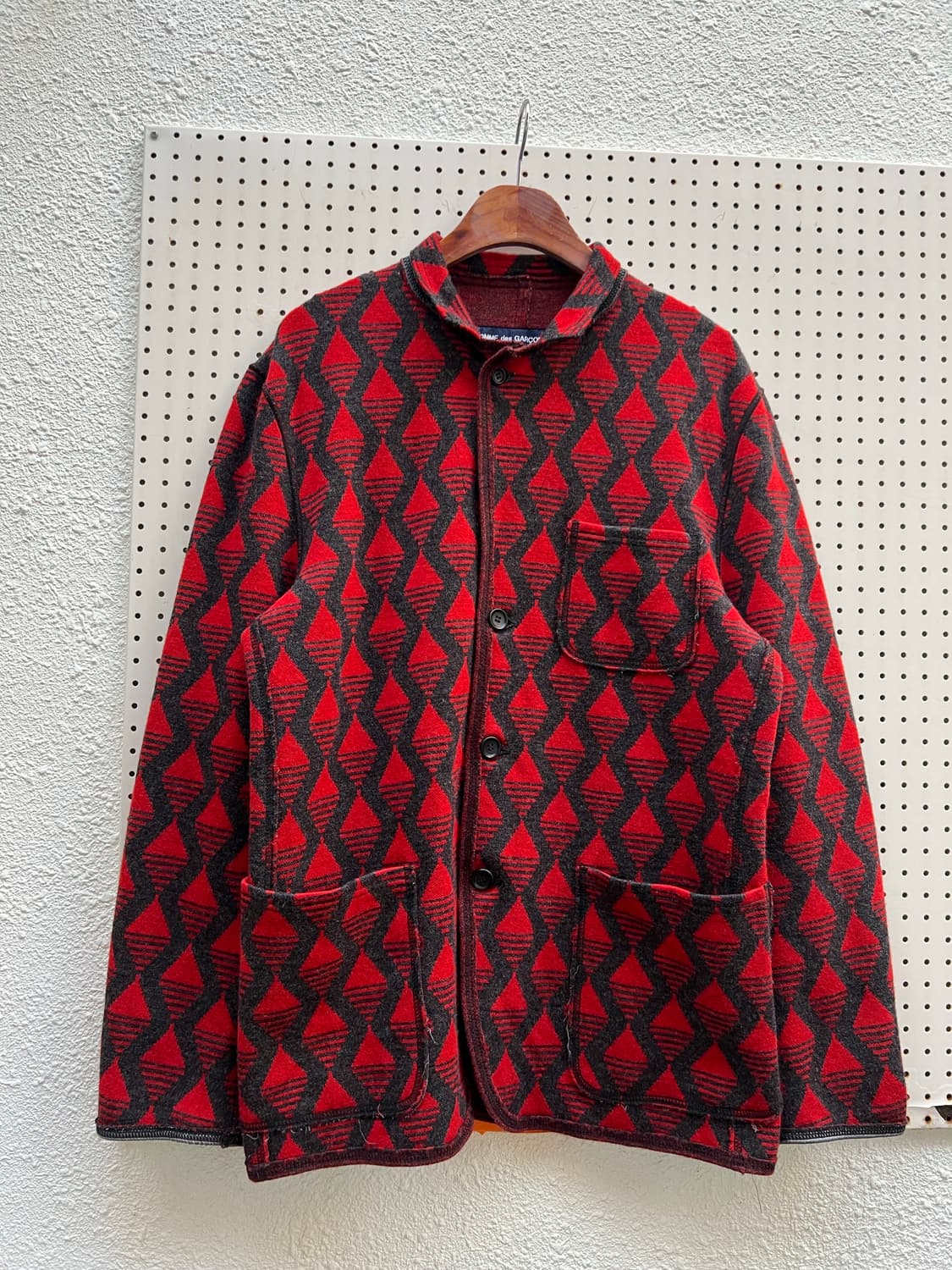 COMME des GARCONS HOMME 꼼데가르송 옴므 울자켓 상품이미지1