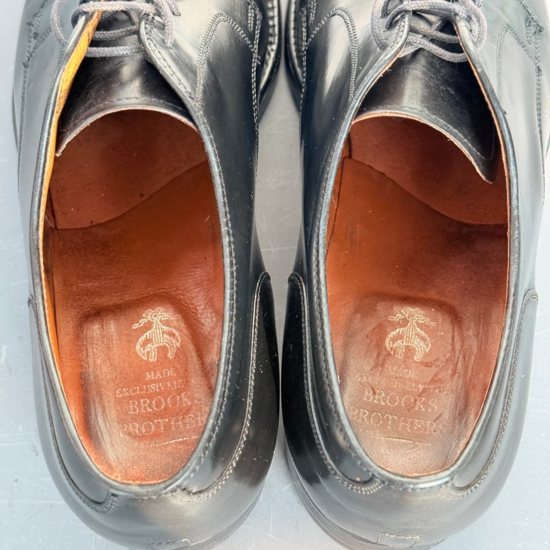 [10.5C] 알든 2161 블랙 코도반 스트레이트 팁 더비 상품이미지7