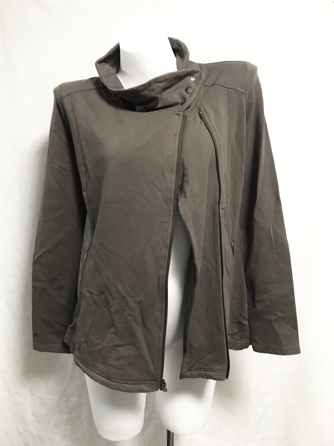 빈티지 00s 아카이브 헬무트랭깔 스냅 버튼 하이넥 집업 상품이미지3