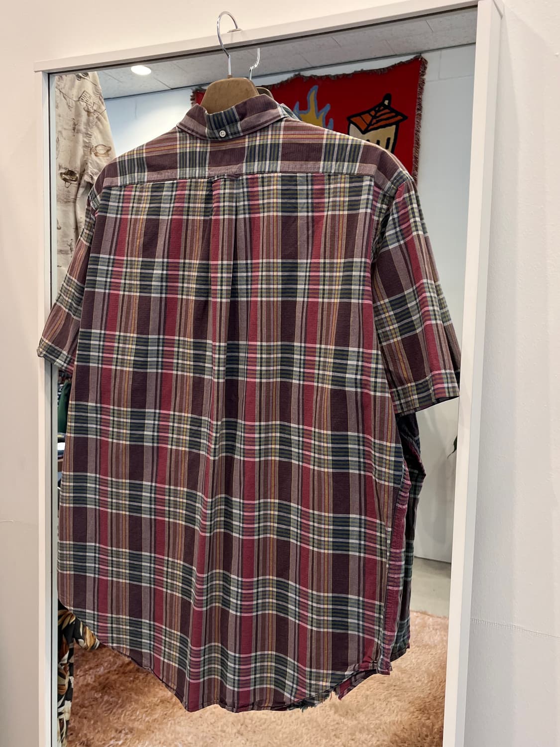 Polo RL 폴로 랄프로렌 CLASSIC FIT 투포켓 체크 반팔 셔츠 상품이미지5
