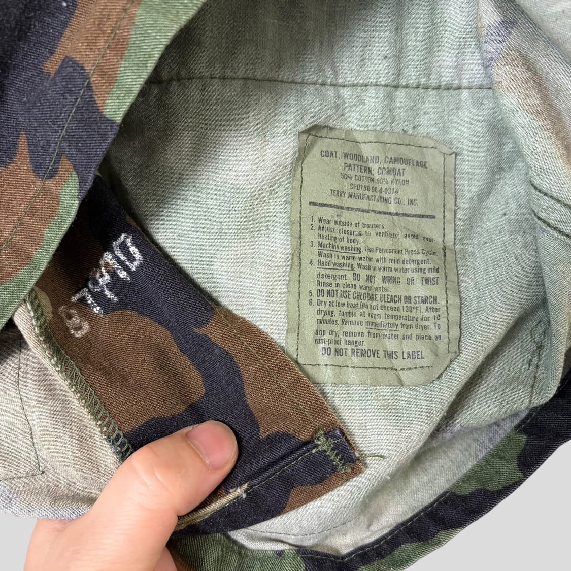 (M)US ARMY 우드랜드 BDU 자켓 상품이미지9