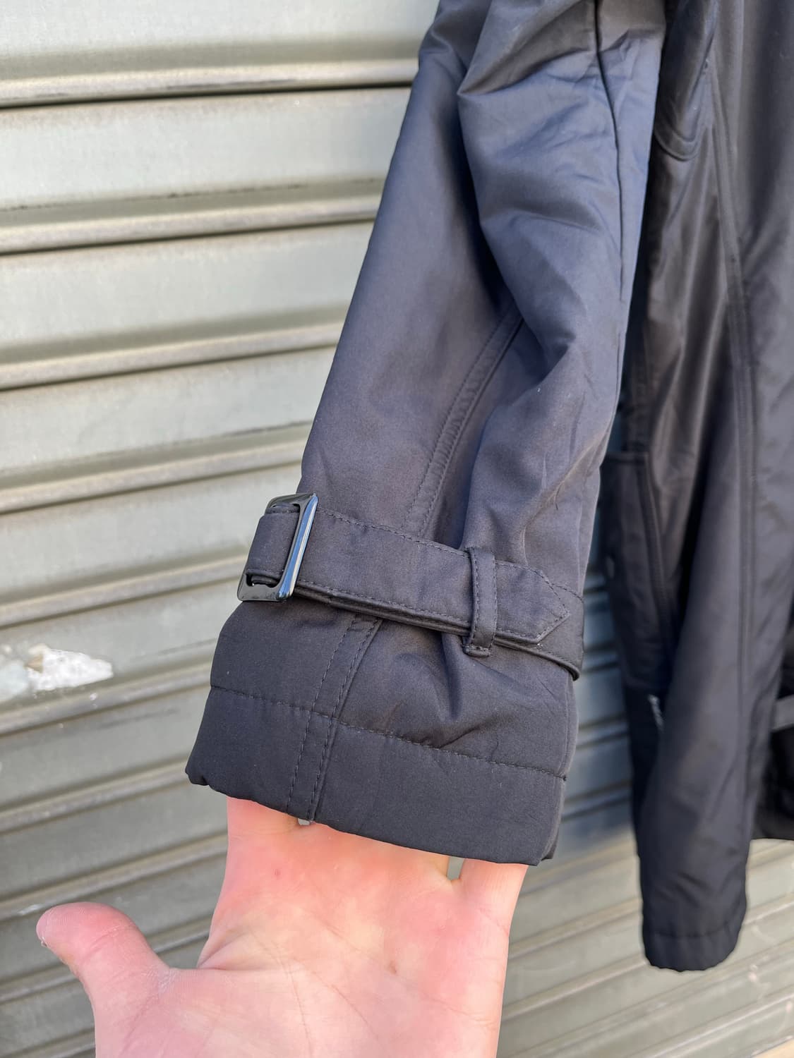 00s Armani Jeans 패디드 후드 코트 상품이미지7