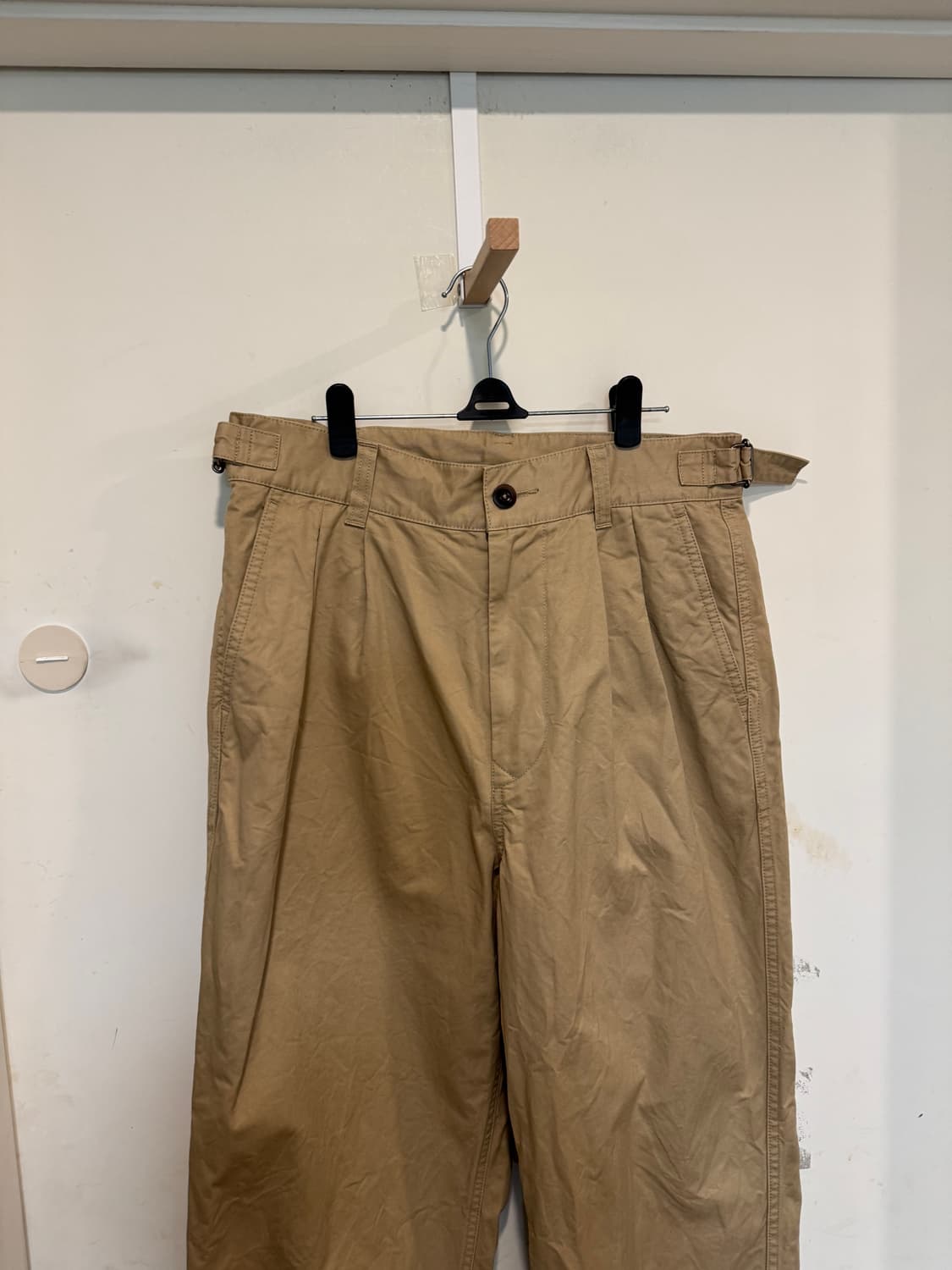 마가렛호웰 사이드 벨트 코튼 팬츠 상품이미지3