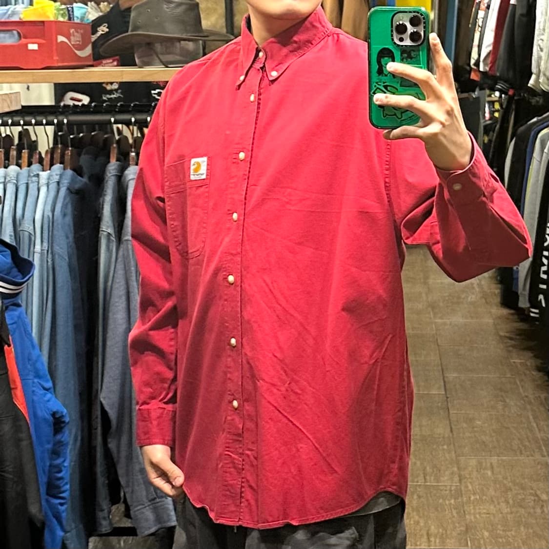[HI] 칼하트 셔츠 레드 상품이미지3