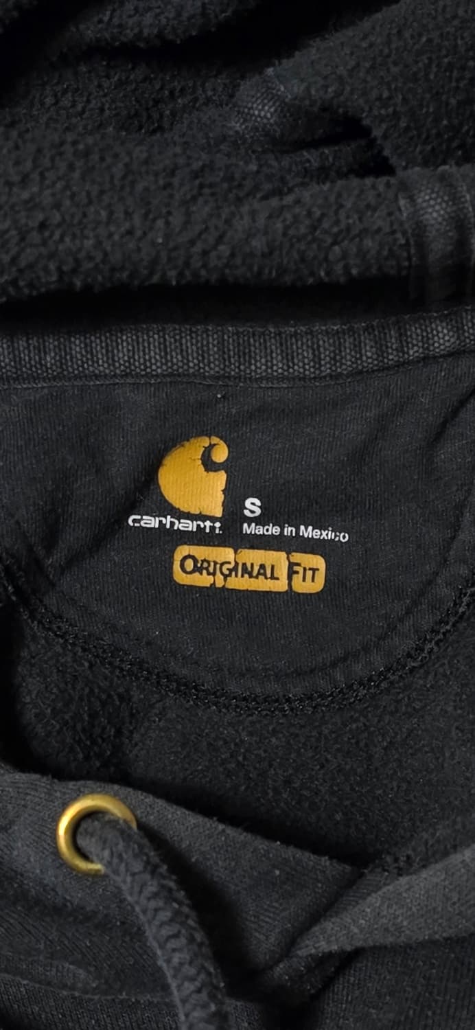 칼하트 기모 후드티 블랙 S 상품이미지3