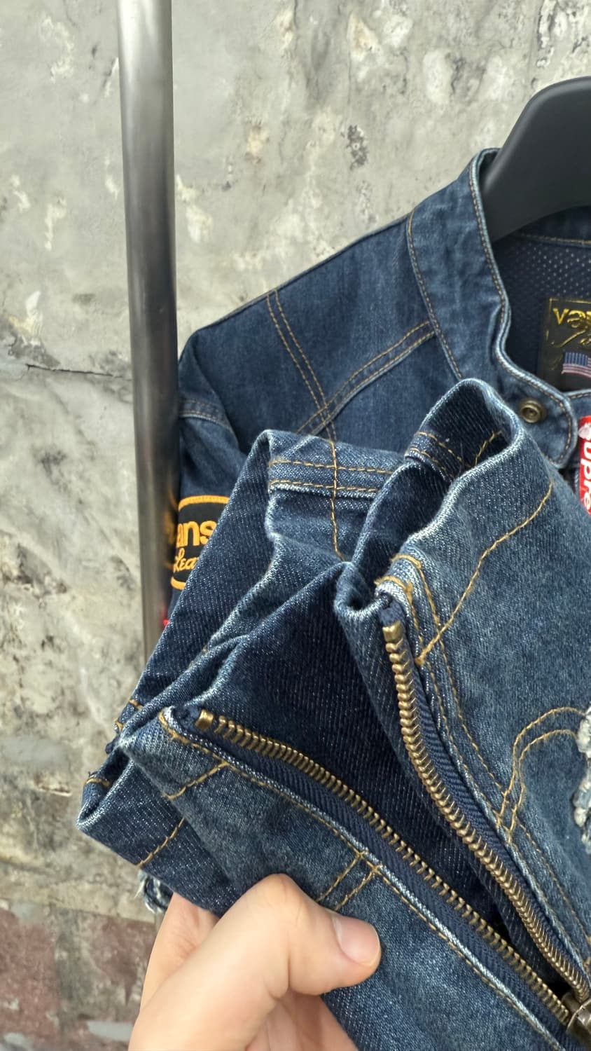 [L]슈프림 x 밴슨 벤슨 코듀라 데님 자켓 상품이미지3