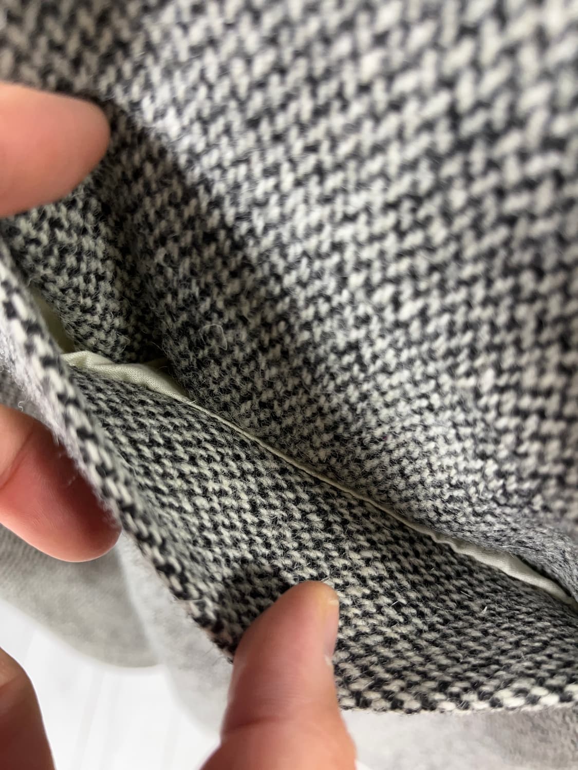 드본펙처 울 트위드코트 52사이즈 새상품 상품이미지3