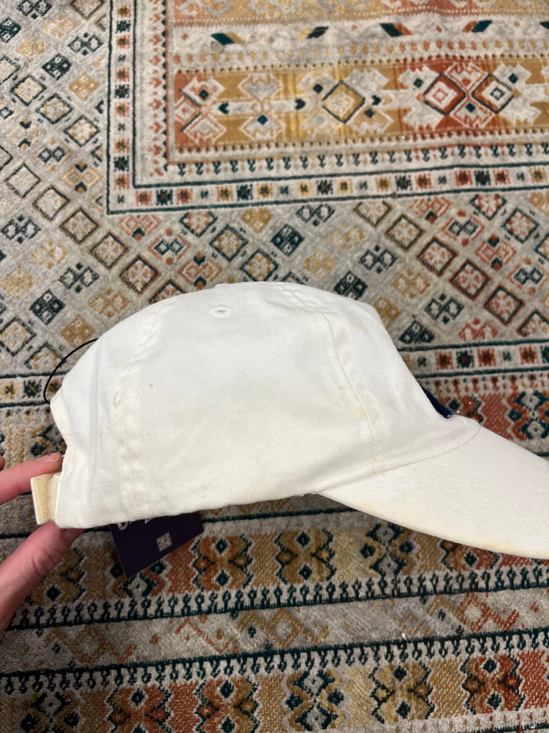 폴로 랄프로렌 볼캡 화이트 키즈 4-7 #csz3145 상품이미지7