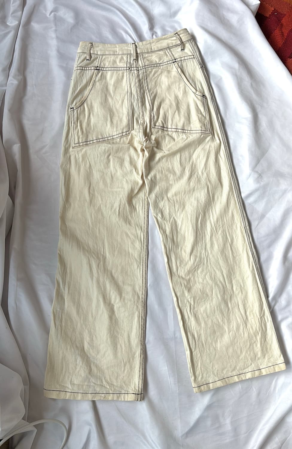Off-White Cotton Pants 상품이미지3