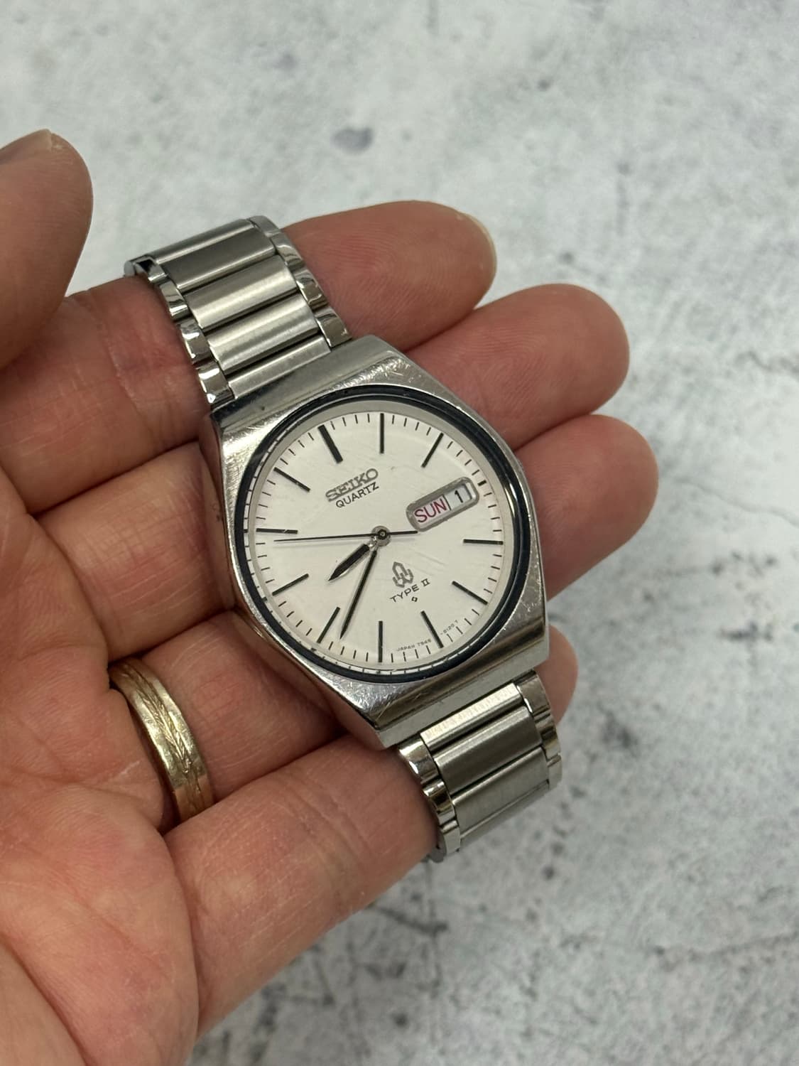 70s 빈티지 세이코 타입 II 쿼츠 상품이미지6