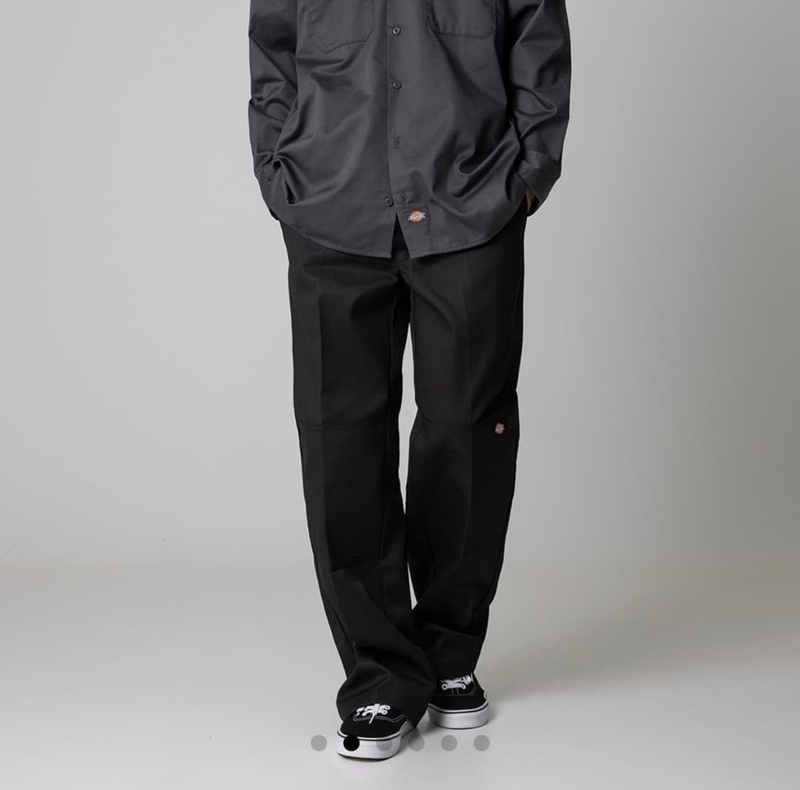 디키즈 더블니 루즈핏 85283 black  (28x32) 상품이미지2