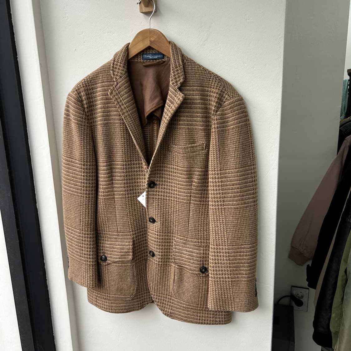 16490 - 폴로 랄프로렌 글렌 체크 울 블레이저 자켓 (38R) 상품이미지2