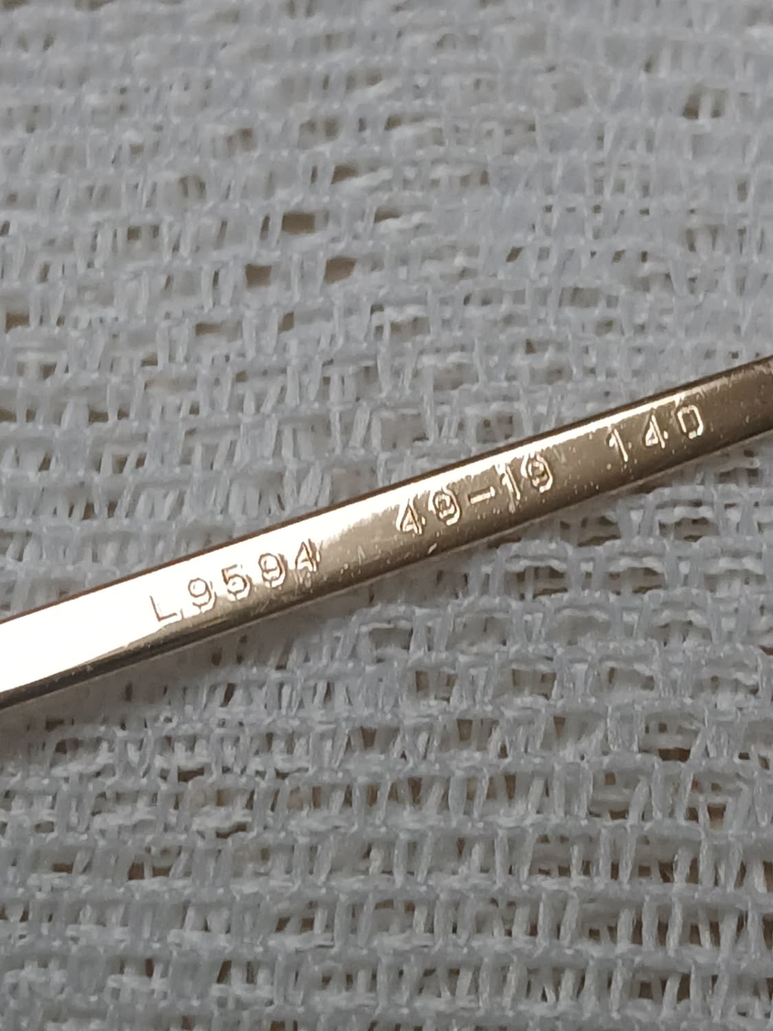 빈티지 LANCETTI MILANO(22KGP) 안경테 상품이미지4