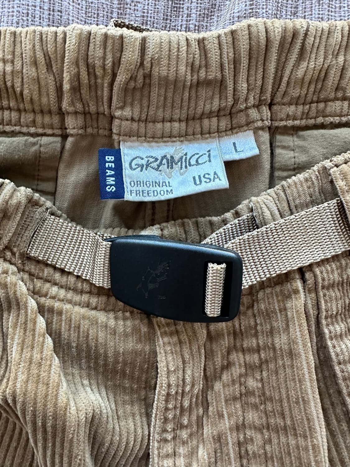 빔즈 X 그라미치 코듀로이 팬츠 L 상품이미지2