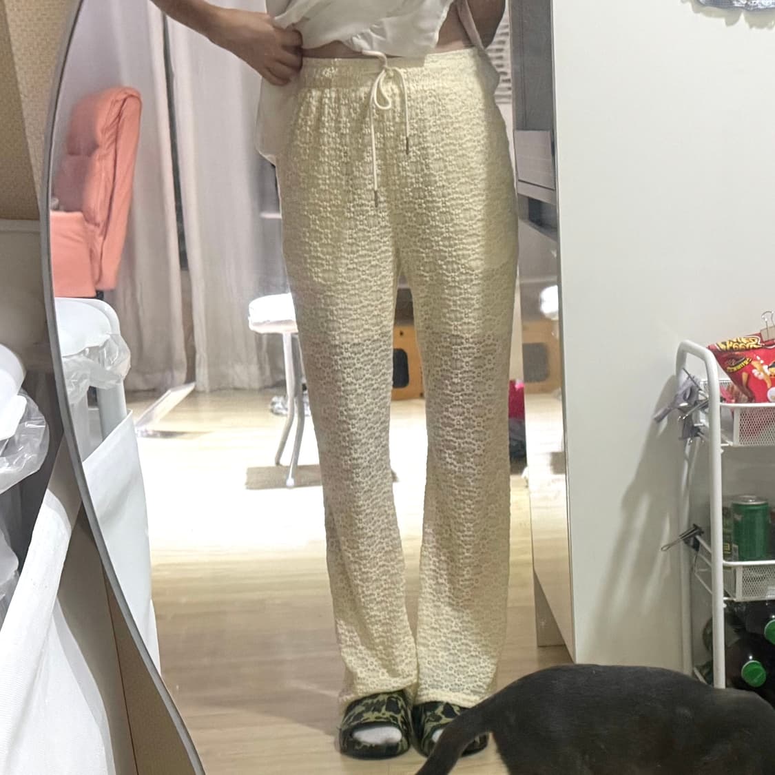 반원아뜰리에 레이스 팬츠 상품이미지2