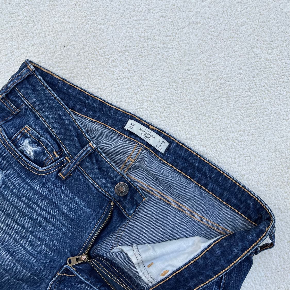 27 아베크롬비 스트레이트 데님 청바지 0310M 상품이미지2