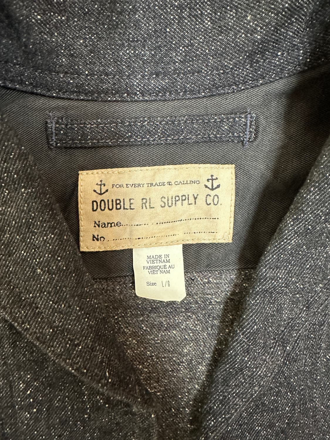 rrl 재스페이 숄카라 자켓 L 상품이미지3