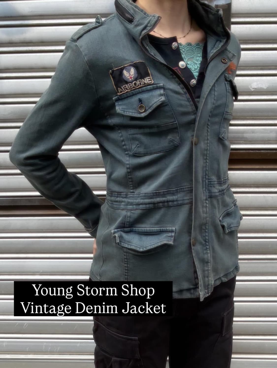 Grunge Military Chic 💣🔩 상품이미지2