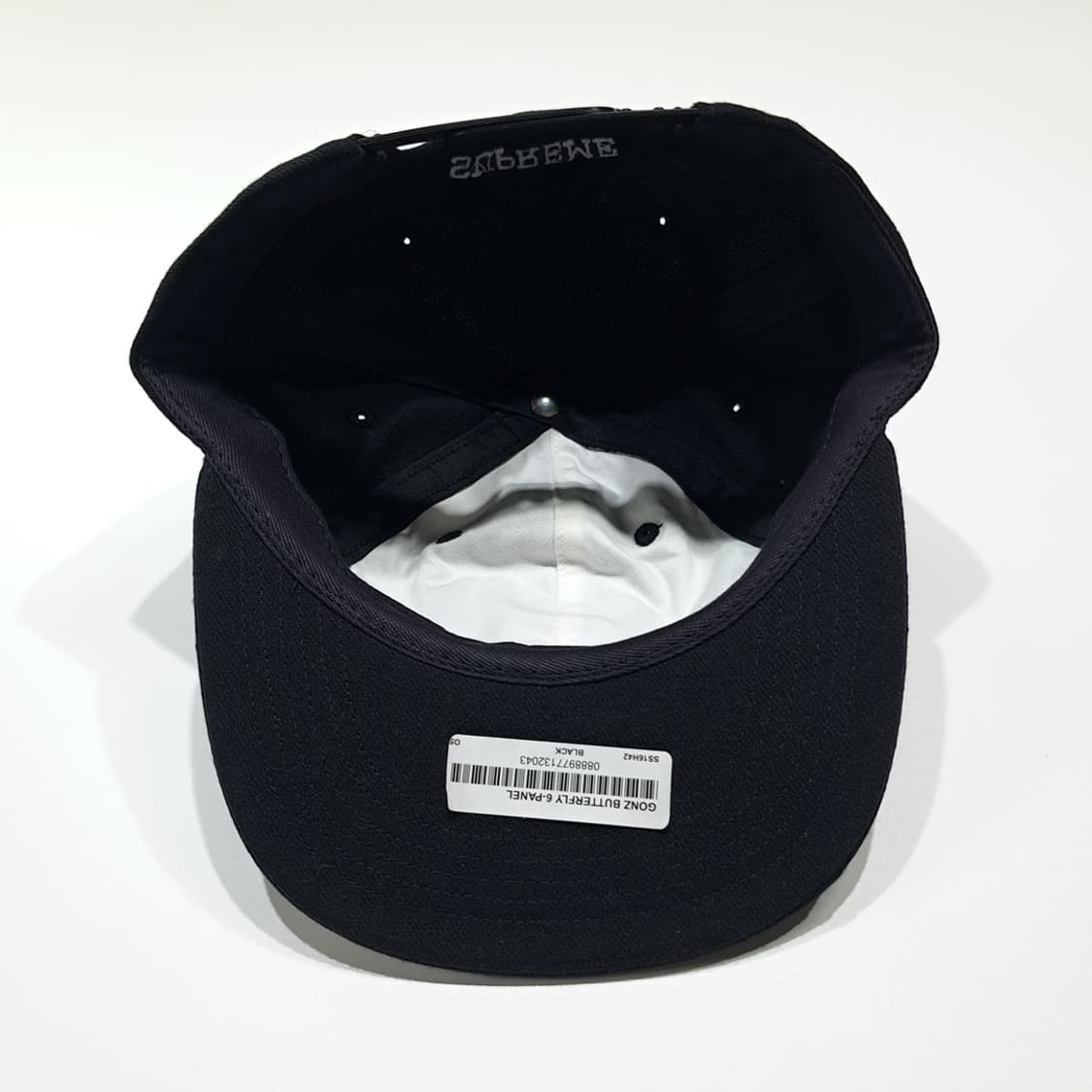 CK001 슈프림 16SS 미국판 곤즈버터플라이 블랙 볼캡 상품이미지6