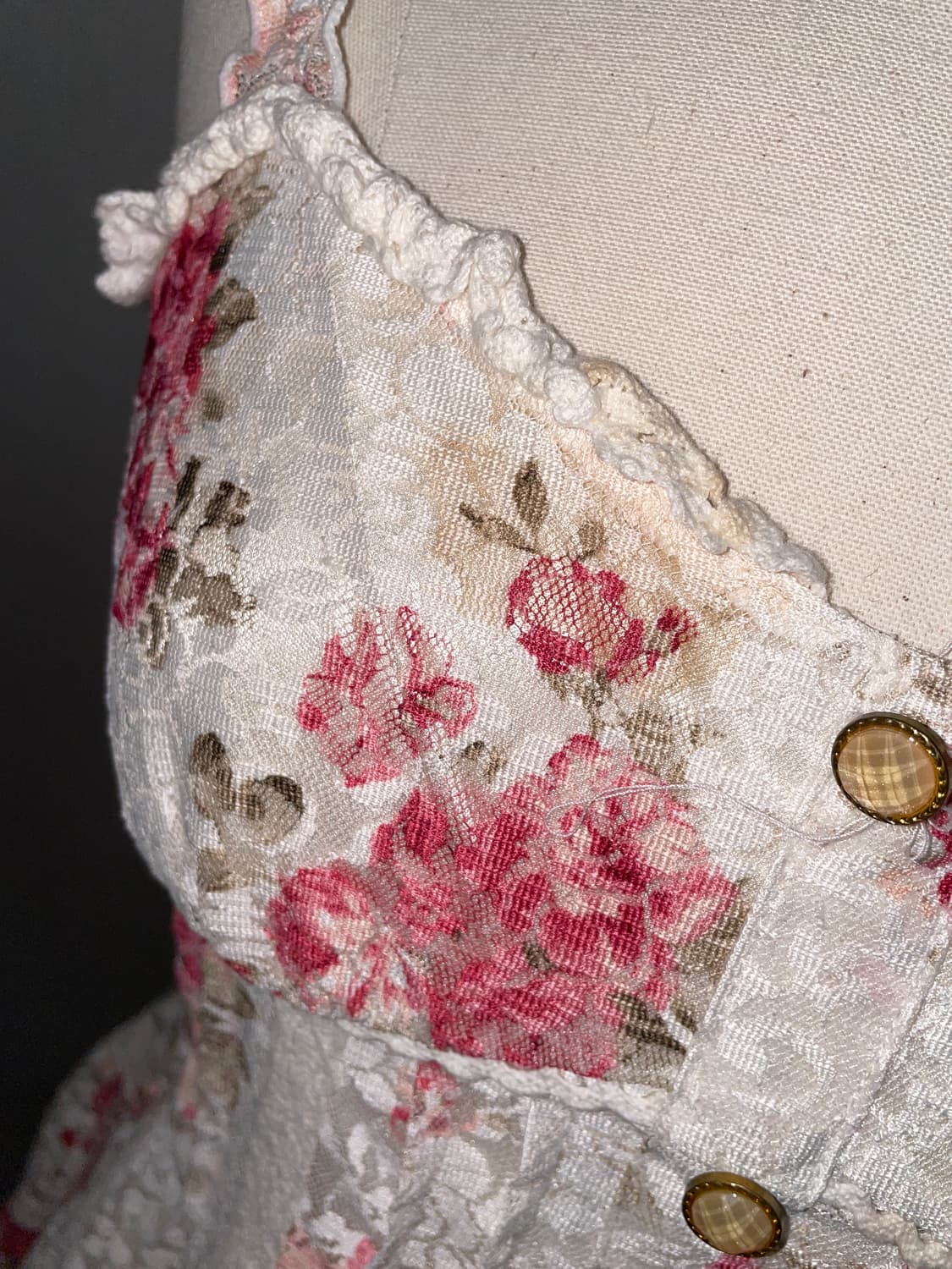 리즈리사 플로럴 패턴 원피스 히메갸루 상품이미지4