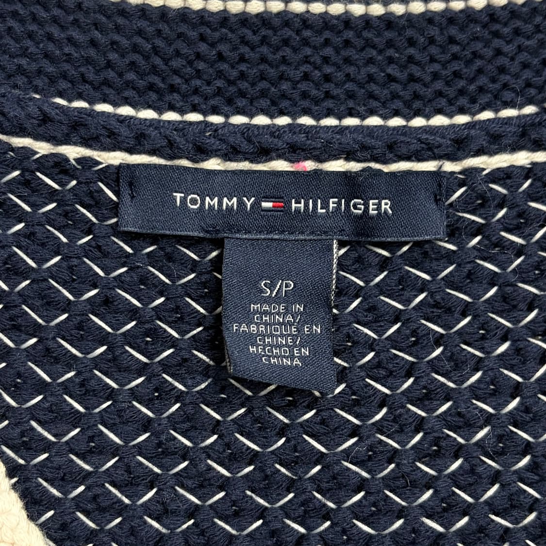 타미힐피거 트위드 가디건 v1598  상품이미지5