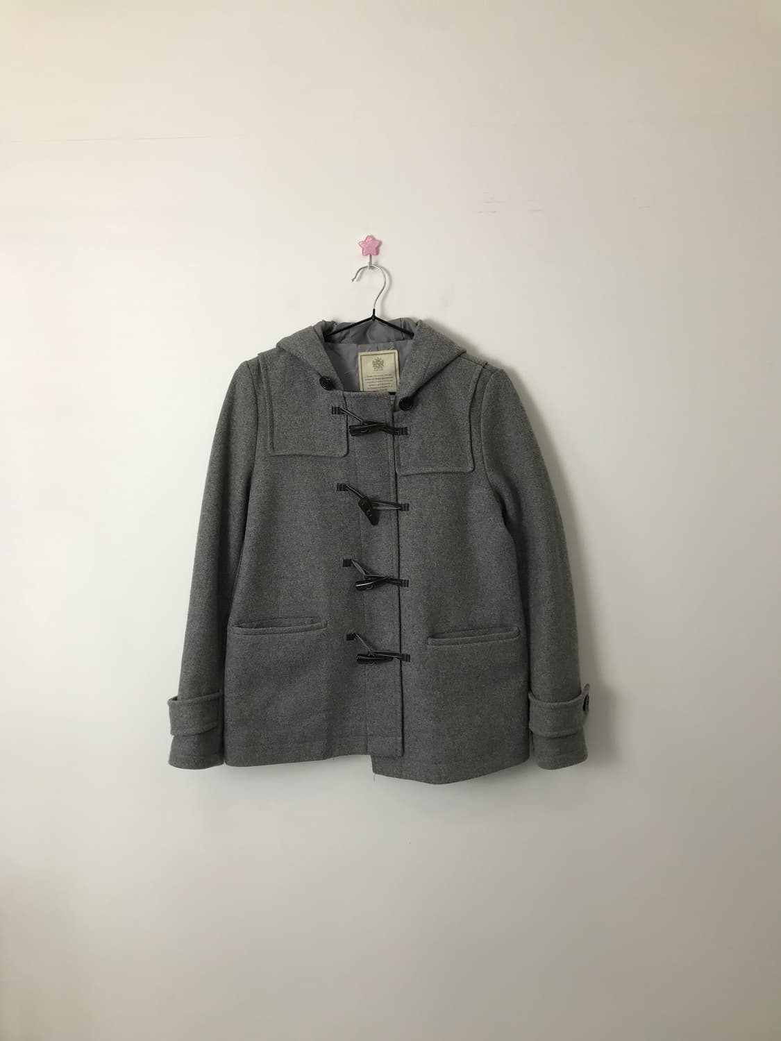 Ropé Picnic Grey Hooded Duffle Coat 상품이미지4