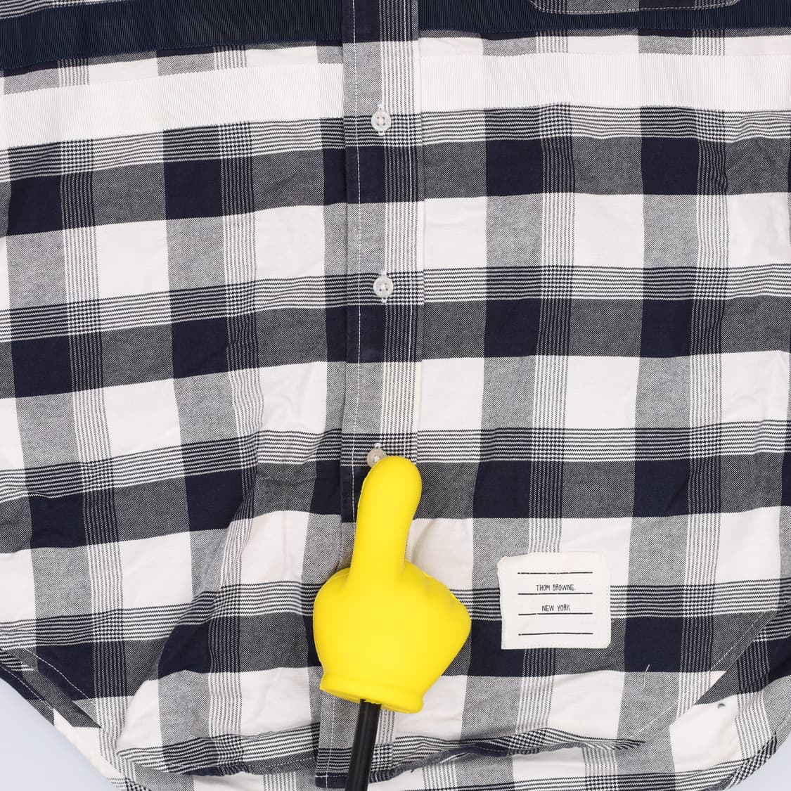 [95정도] 고급 남성 완장 체크셔츠 0108H2 상품이미지5